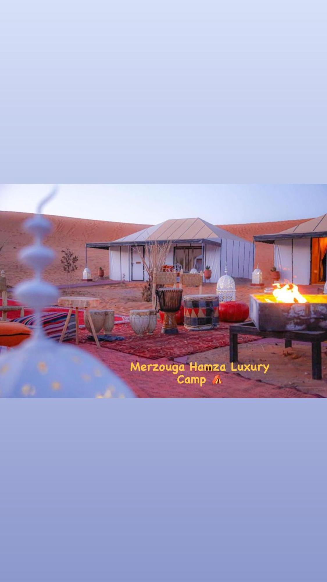 Merzouga Hamza Luxury Camp Exterior photo