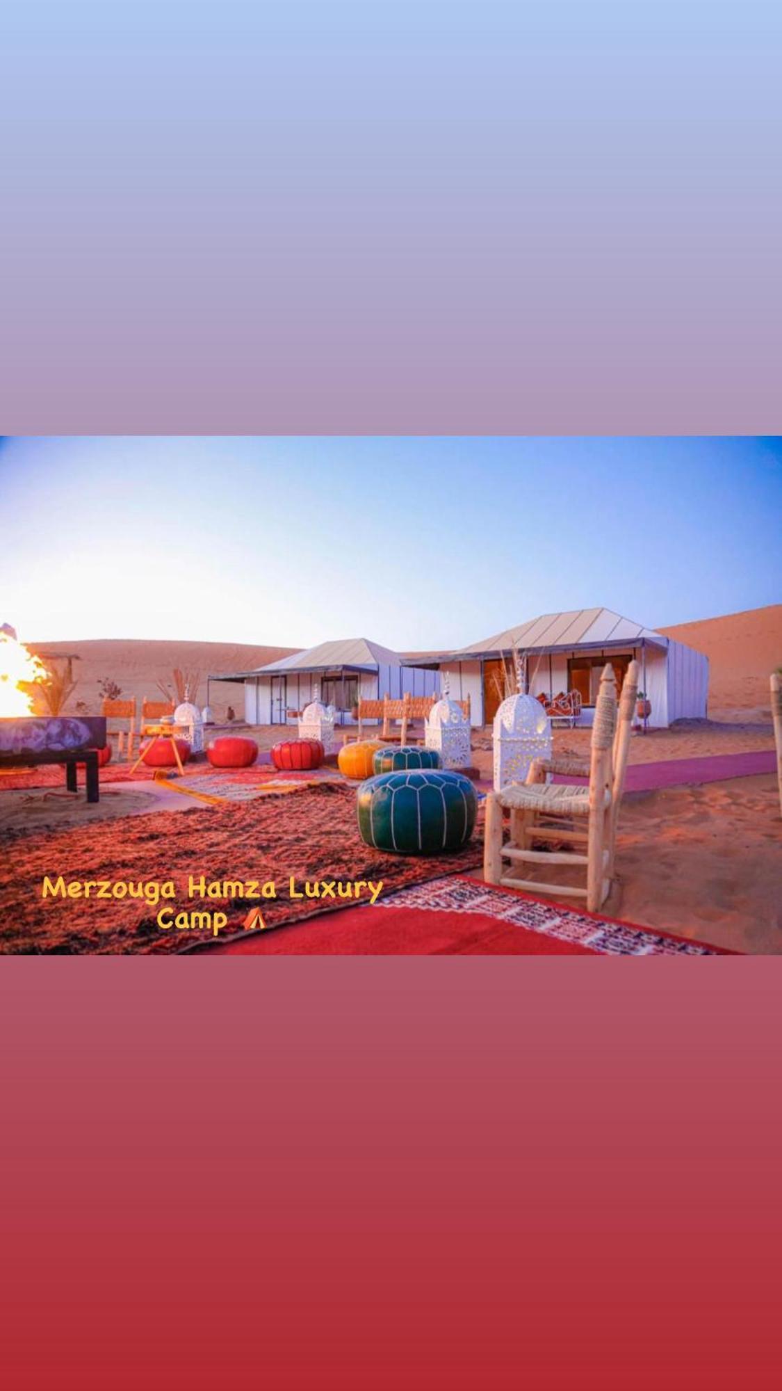 Merzouga Hamza Luxury Camp Exterior photo