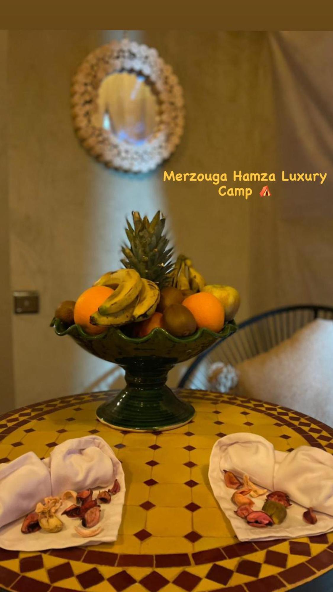 Merzouga Hamza Luxury Camp Exterior photo